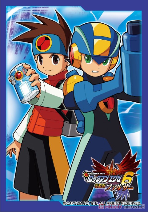 Broccoli Character Sleeve Mini Mega Man Battle Network 6 [Lan & MegaMan.EXE] (Card Sleeve) Item picture1