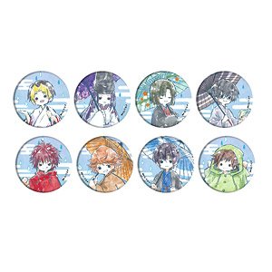 Can Badge [Hikaru no Go] 06 Rainy Season Ver. Box (GraffArt) (Set of 8) (Anime Toy)
