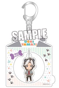 Uchitama?! Have You Seen My Tama? Acrylic Key Ring w/Charm [Bull Kuramochi] (Anime Toy)