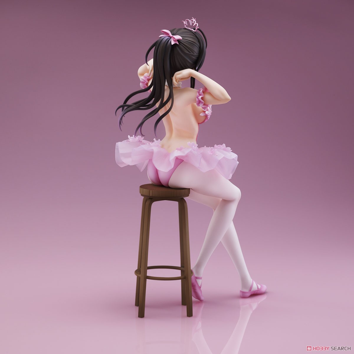 Anmi Illustration [Flamingo Ballet Company] Ponytail no Ko (PVC Figure) Item picture4