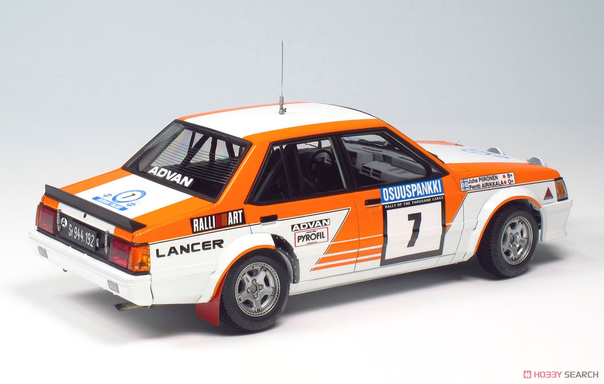 1/24 レーシングシリーズ 三菱 ランサー ターボ 1982 1000湖ラリー (プラモデル) 商品画像2