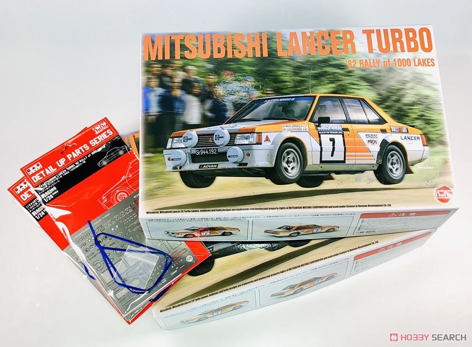 1/24 レーシングシリーズ 三菱 ランサー ターボ 1982 1000湖ラリー (プラモデル) その他の画像6