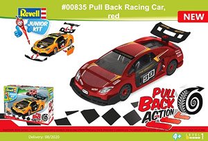 Pullback Racing Car Red (Toy)