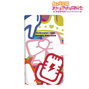 Love Live! Nijigasaki High School School Idol Club Member Motif Notebook Type Smart Phone Case (M Size) (Anime Toy)