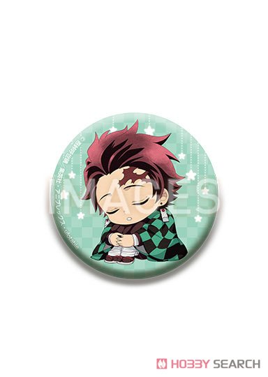 Demon Slayer: Kimetsu no Yaiba Japanese Paper Style Can Badge (Set of 6) (Anime Toy) Item picture1