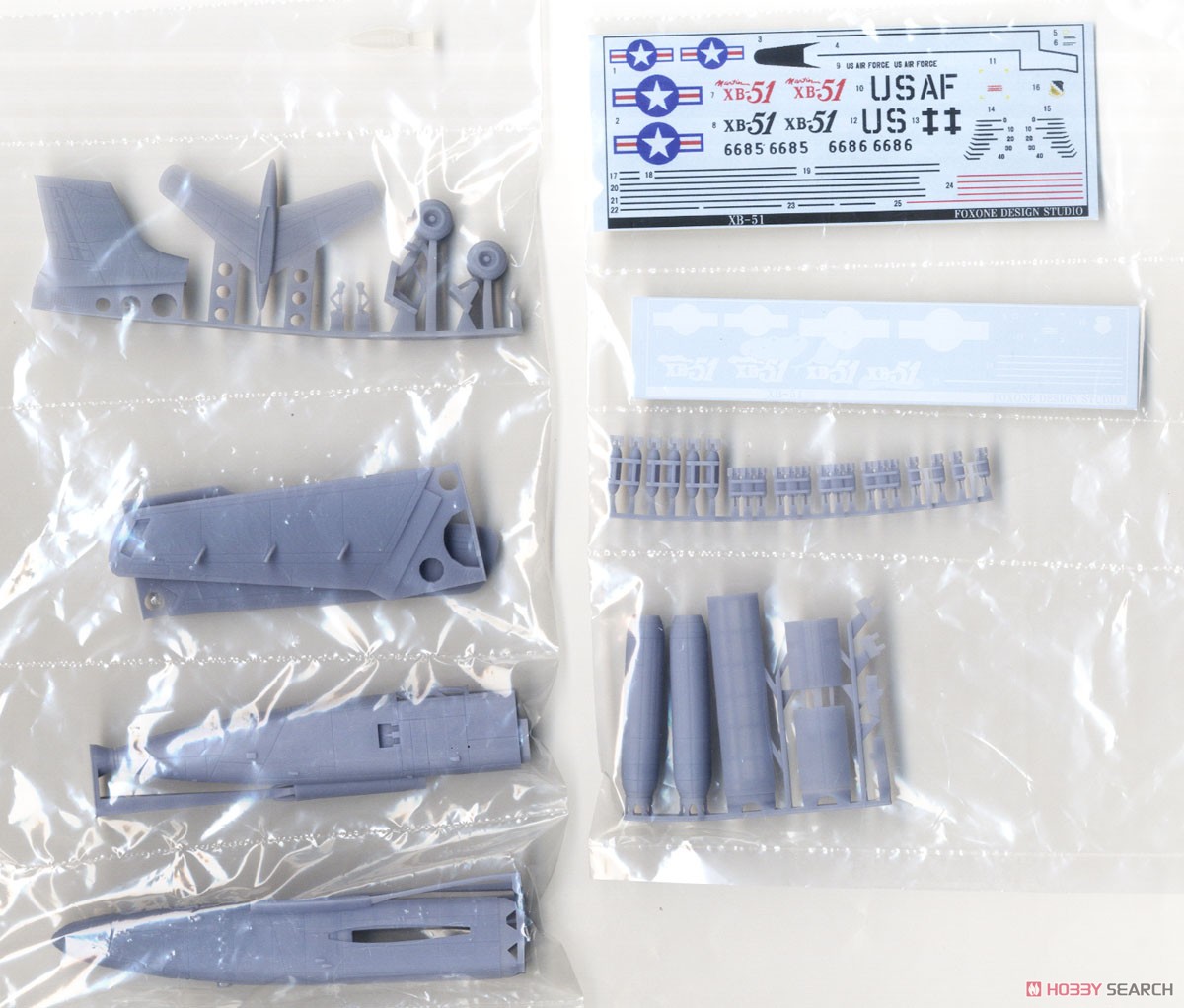 XB-51 prototype Bomber (Plastic model) Contents1