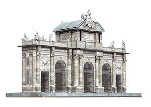 Puerta De Alcala (Madrid) (Paper Craft)