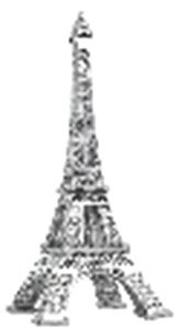 Eiffel Tower (France) (Paper Craft)