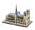 ノートルダム大聖堂 (フランス、パリ) (ペーパークラフト) (プラモデル) 商品画像2