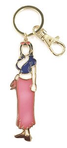 One Piece Stained Glass Style Key Chain Nico Robin (Anime Toy)