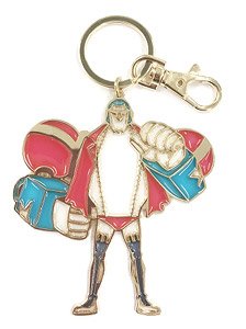 One Piece Stained Glass Style Key Chain Franky (Anime Toy)