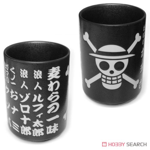 One Piece Straw Hat Crew Water-Repellent Yunomi Cup (Anime Toy) Item picture1