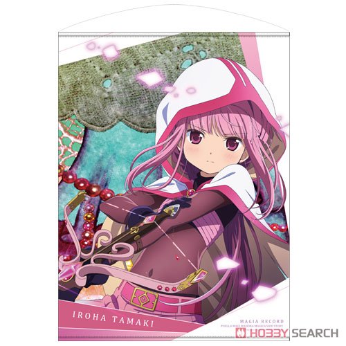 TV Anime[Magia Record:Puella Magi Madoka Magica Side Story] Iroha Tamaki 100cm Tapestry (Anime Toy) Item picture1