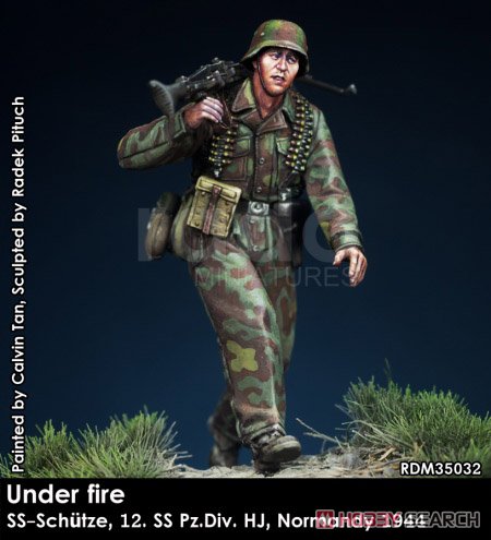 WWII 独 ドイツ武装親衛隊MG射撃手 第12SS装甲師団「ヒトラーユーゲント」ノルマンディー1944 (プラモデル) その他の画像4