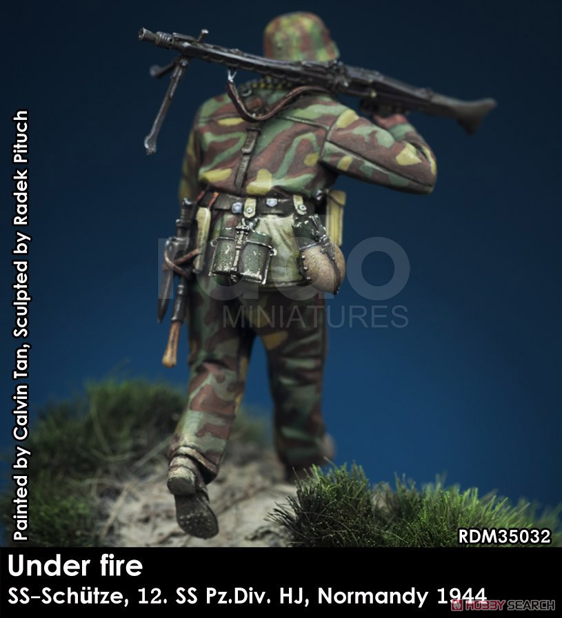 WWII 独 ドイツ武装親衛隊MG射撃手 第12SS装甲師団「ヒトラーユーゲント」ノルマンディー1944 (プラモデル) その他の画像5