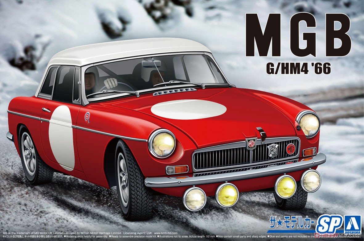 BLMC G/HM4 MG-B CLUB RALLY Ver.`66 (Model Car) Package1