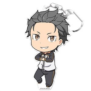 Re:Zero -Starting Life in Another World- Puni Colle! Key Ring (w/Stand) Subaru (Anime Toy)