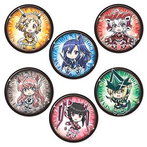 Senki Zessho Symphogear XV Trading Can Badge (Set of 6) (Anime Toy)