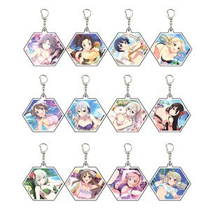 Acrylic Key Ring [Shinovi Master Senran Kagura New Link] 02 Box (Set of 12) (Anime Toy)