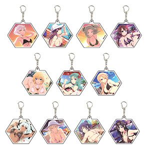 Acrylic Key Ring [Shinovi Master Senran Kagura New Link] 03 Box (Set of 11) (Anime Toy)