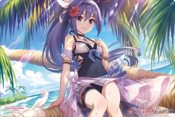 Bushiroad Rubber Mat Collection Vol.700 Princess Connect! Re:Dive [Mifuyu Swimwear Ver.] (Card Supplies) Item picture1