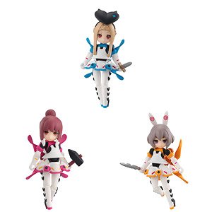 デスクトップアーミー K-303s アリッサシリーズ (3個セット) (フィギュア)