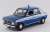Fiat 128 4Door 1970 Stradale Police Patrol Car Blue (Diecast Car) Item picture1