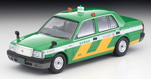 TLV-N218a Toyota Crown Comfort Tokyo Musen Taxi (Green) (Diecast Car)