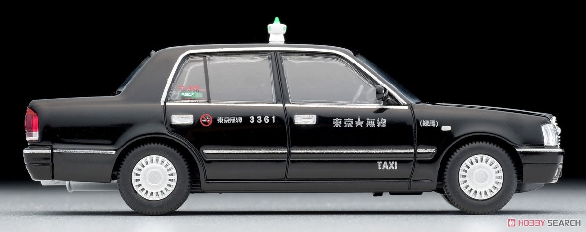 TLV-N219a トヨタ クラウンセダン 東京無線タクシー (黒) (ミニカー) 商品画像4