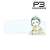 Persona 3 Ryoji Mochizuki Ani-Art Chara Memo Board (Anime Toy) Item picture1