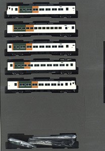 J.R. Limited Express Series 185-0 (Odoriko, New Color, Reinforced Skirt) Standard Set A (Basic 5-Car Set) (Model Train)