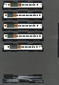 J.R. Limited Express Series 185-0 (Odoriko, New Color, Reinforced Skirt) Standard Set B (Basic 5-Car Set) (Model Train)