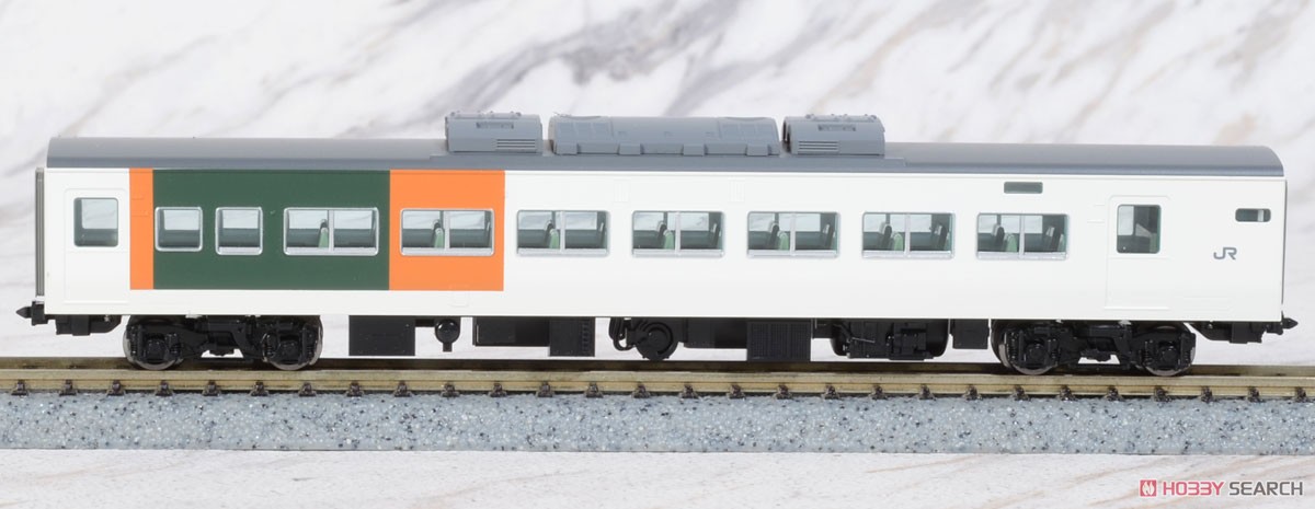 JR 185-0系 特急電車 (踊り子・新塗装・強化型スカート) 基本セットB (基本・5両セット) (鉄道模型) 商品画像7