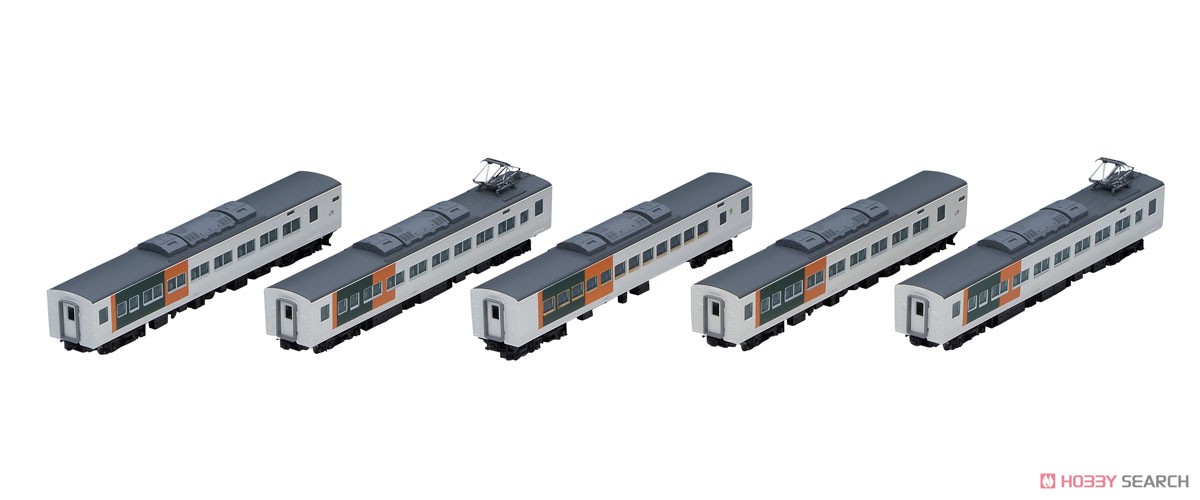 JR 185-0系 特急電車 (踊り子・新塗装・強化型スカート) 増結セット (増結・5両セット) (鉄道模型) 商品画像1