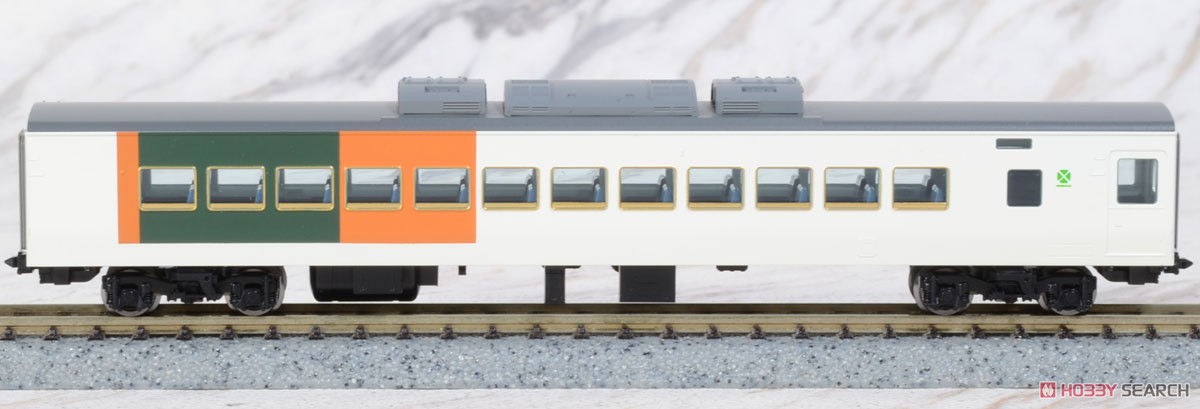 JR 185-0系 特急電車 (踊り子・新塗装・強化型スカート) 増結セット (増結・5両セット) (鉄道模型) 商品画像7