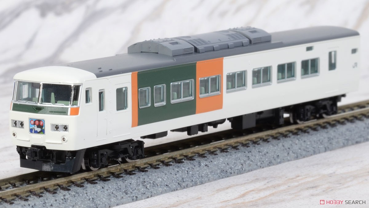 J.R. Limited Express Series 185-200 (Odoriko, New Color, Reinforced Skirt) Set (7-Car Set) (Model Train) Item picture3