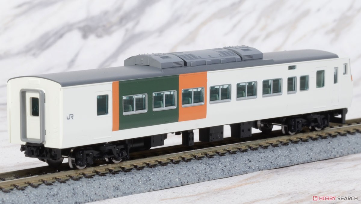 J.R. Limited Express Series 185-200 (Odoriko, New Color, Reinforced Skirt) Set (7-Car Set) (Model Train) Item picture4