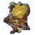 Capcom x B-Side Label Sticker Monster Hunter Rajang (Japanese Style) (Anime Toy) Item picture1