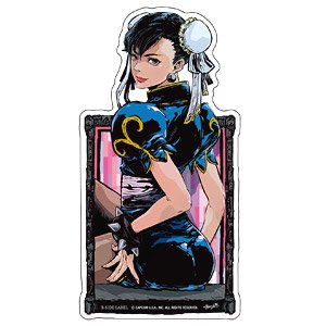 Capcom x B-Side Label Sticker Capcom Girl Chun-Li (Anime Toy)