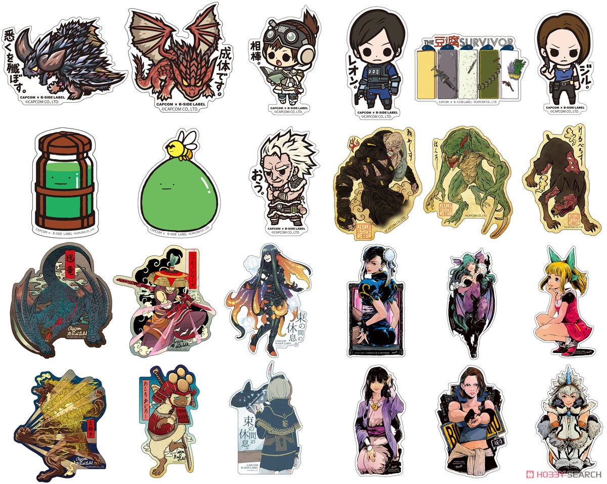 Capcom x B-Side Label Sticker Capcom Girl Morrigan (Anime Toy) その他の画像2