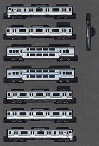 J.R. Suburban Train Series E217 (Fourth Edition, Renewaled Design) Standard Set A (Basic 7-Car Set) (Model Train)