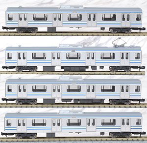 J.R. Suburban Train Series E217 (Fourth Edition, Renewaled Design) Additional Set (Add-On 4-Car Set) (Model Train)