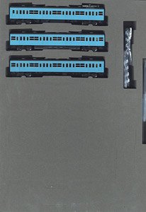 J.N.R. Commuter Train Series 103 (Original Style/Non-air-conditioned/Sky Blue) Standard Set (Basic 3-Car Set) (Model Train)
