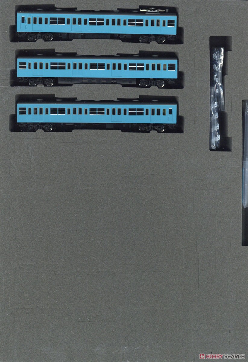 J.N.R. Commuter Train Series 103 (Original Style/Non-air-conditioned/Sky Blue) Standard Set (Basic 3-Car Set) (Model Train) Item picture1