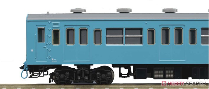 J.N.R. Commuter Train Series 103 (Original Style/Non-air-conditioned/Sky Blue) Standard Set (Basic 3-Car Set) (Model Train) Item picture11