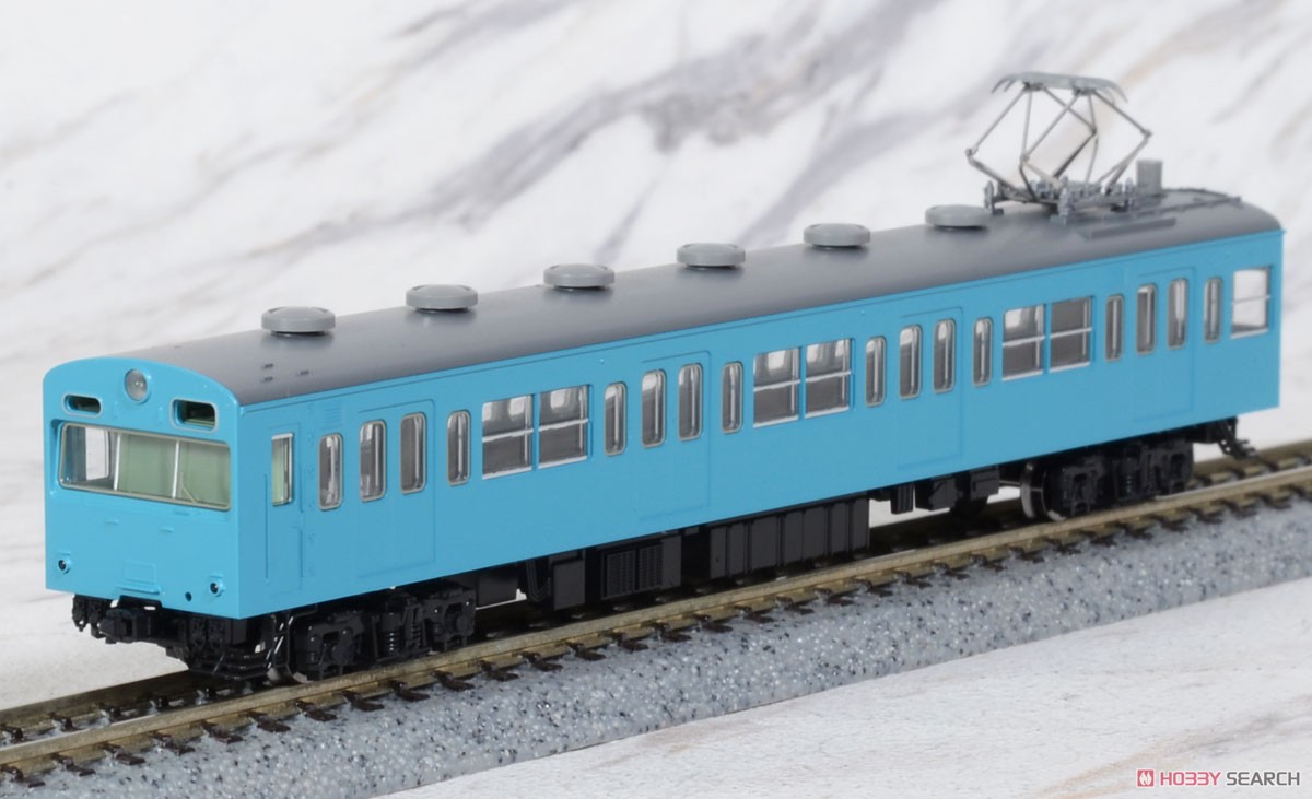 J.N.R. Commuter Train Series 103 (Original Style/Non-air-conditioned/Sky Blue) Standard Set (Basic 3-Car Set) (Model Train) Item picture3