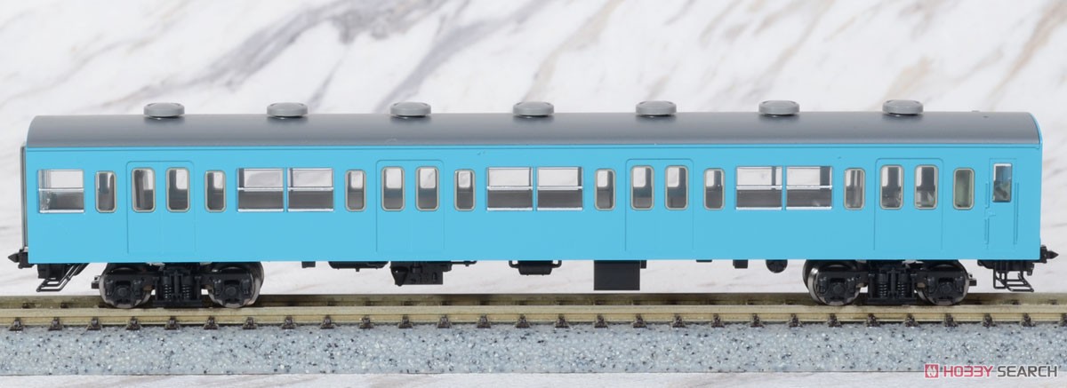 J.N.R. Commuter Train Series 103 (Original Style/Non-air-conditioned/Sky Blue) Standard Set (Basic 3-Car Set) (Model Train) Item picture6