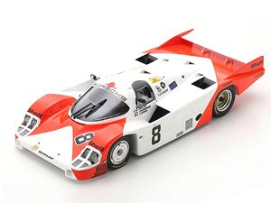 Porsche 956 No.8 6th 24H Le Mans 1983 B.Wollek K.Ludwig S.Johansson (Diecast Car)