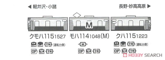 【特別企画品】 しなの鉄道 115系電車 (台湾鉄路管理局・「自強号」色) セット (3両セット) (鉄道模型) 解説4