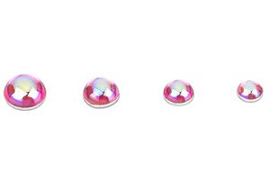 VC Dome 3 Pink M 2.5 3.0 3.5 4.0mm (Each 5 Pieces, Total of 20 Pieces) (Parts)